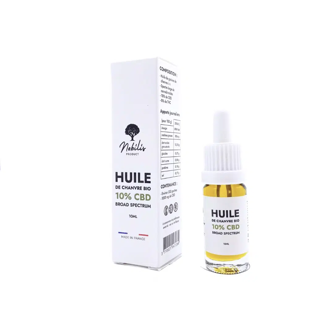 Huile CBD 10% - Broad Spectrum