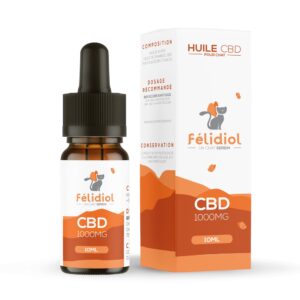 Huile CBD 10% pour chat